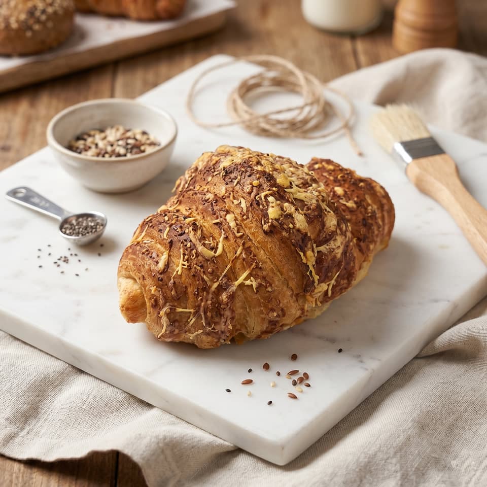 Malý syrový croissant