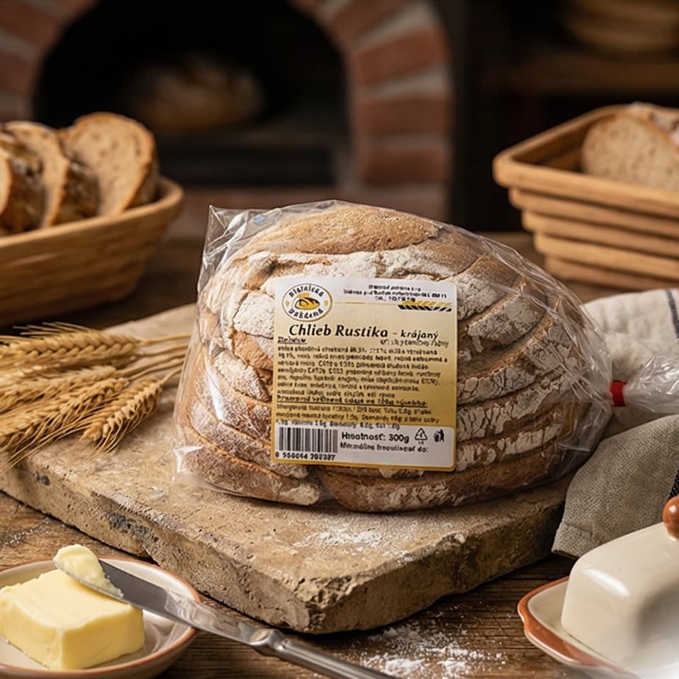 Chlieb Rustiko krájaný 300g